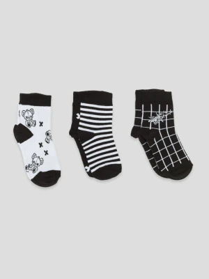 Wzorzyste skarpety EMO 3-PAK Reporter