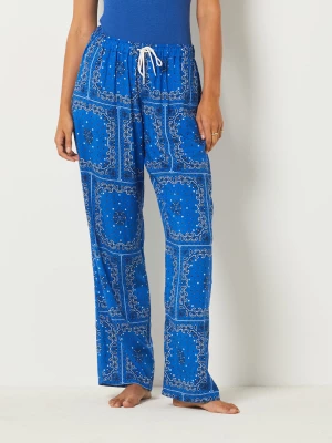 Wzorzyste spodnie od piżamy Etam