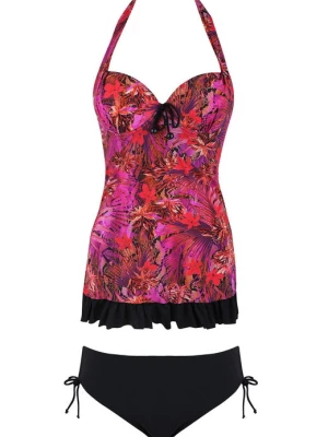 Wzorzysty Dwuczęściowy Kostium Kąpielowy Tankini Sumatra 2 Marilyn POUPEE