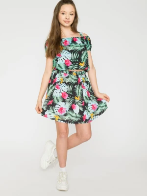 Wzorzysty komplet na ramiączkach TROPICAL Reporter