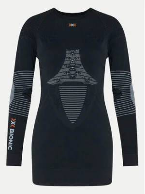 X-Bionic Bielizna termoaktywna górna Energizer 4.0 NGYT06W19W Czarny Slim Fit