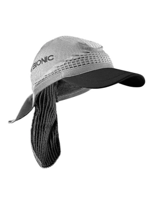 X-Bionic Czapka w kolorze szarym do biegania rozmiar: 54-58 cm