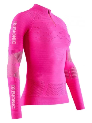 X-Bionic Koszulka "Effektor 4.0" w kolorze różowym do biegania rozmiar: XL