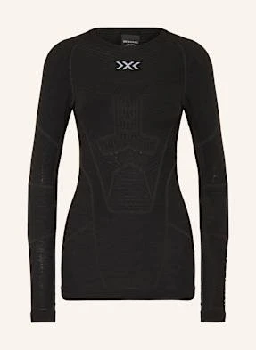 X-Bionic Koszulka Funkcyjna Symbio Merino Z Wełny Merino schwarz