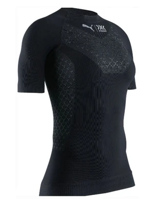 X-Bionic Koszulka w kolorze czarnym do biegania rozmiar: M