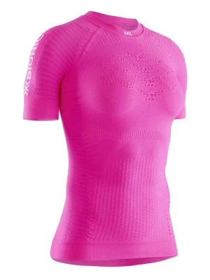 X-Bionic Koszulka w kolorze różowym do biegania rozmiar: XL