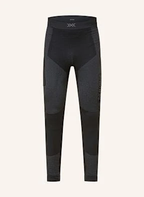 X-Bionic Legginsy Do Biegania Xceed schwarz