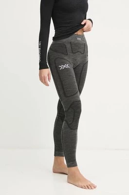 X-Bionic legginsy funkcyjne Symbio Merino kolor szary YPP2W24W