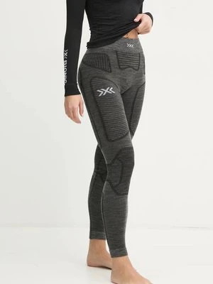 X-Bionic legginsy funkcyjne Symbio Merino kolor szary YPP2W24W