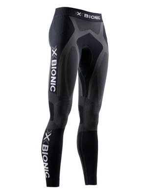 X-Bionic Legginsy w kolorze czarnym do biegania rozmiar: L