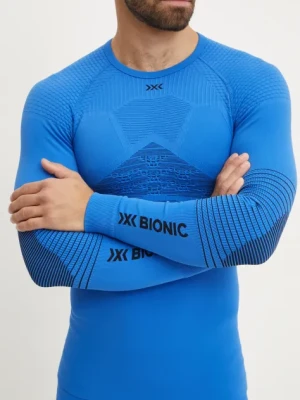 X-Bionic longsleeve funkcyjny Energizer 4.0 kolor niebieski YT06W19M