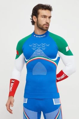 X-Bionic longsleeve funkcyjny Energy Accumulator 4.0 kolor niebieski