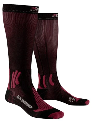 X-Bionic Skarpety "Energizer 4.0" w kolorze czerwonym do biegania rozmiar: 39-41