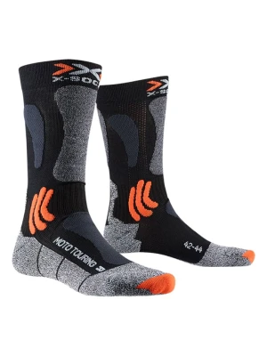 X-Bionic Skarpety funkcyjne "Moto" w kolorze czarnym rozmiar: 35-38