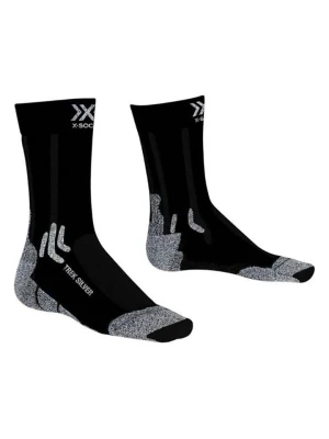 X-Bionic Skarpety trekkingowe "X" w kolorze czarnym rozmiar: 39-41