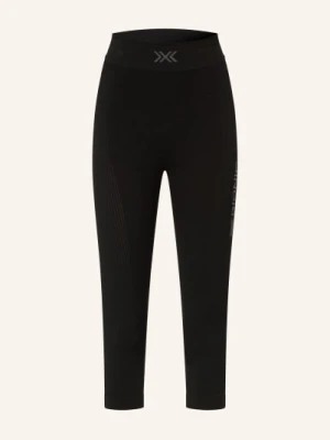 X-Bionic Spodnie Funkcjonalne Mightywool Z Wełną Merynosową I Skróconą Długością Nogawek schwarz