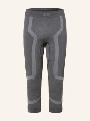 X-Bionic Spodnie Funkcjonalne X-Ential Z Krótszymi Nogawkami grau