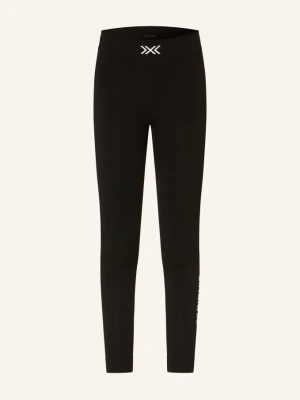 X-Bionic Spodnie Funkcyjne Mightywool Light schwarz CZARNY