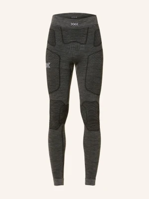 X-Bionic Spodnie Funkcyjne Symbio Merino Z Wełną Merynosową grau szary