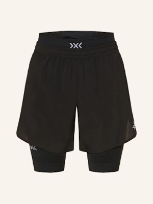 X-Bionic Szorty Do Biegania 2 W 1 Effektor schwarz