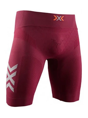 X-Bionic Szorty w kolorze czerwonym do biegania rozmiar: L
