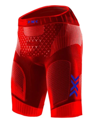 X-Bionic Szorty w kolorze czerwonym do biegania rozmiar: XXL