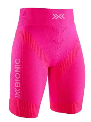X-Bionic Szorty w kolorze różowym do biegania rozmiar: M