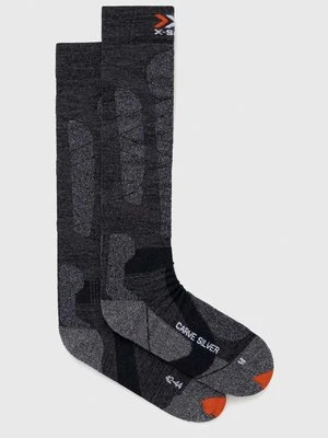 X-Socks skarpety narciarskie Carve Silver 4.0