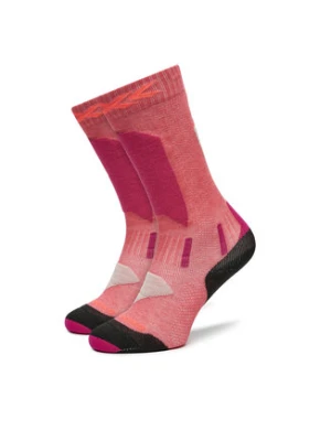 X-Socks Skarpety narciarskie Ski Discover WYDDW24J Różowy