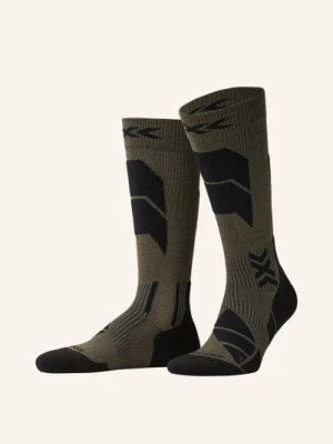 X-Socks Skarpety Narciarskie Ski Perform Merino Z Dodatkiem Wełny Merino gruen