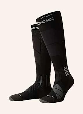 X-Socks Skarpety Narciarskie Ski Perform Merino Z Dodatkiem Wełny Merino schwarz