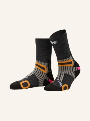 X-Socks Skarpety Trekkingowe Hike Anatomix Merino Crew grau