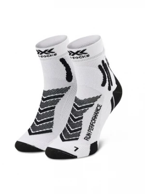 X-Socks Skarpety Wysokie Męskie Run Performance XSRS15S19U Biały