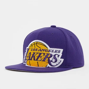 Mitchell & Ness XL Logo Snapback Los Angeles Lakers uniseks Czapki fioletowy rozmiar Akcesoria