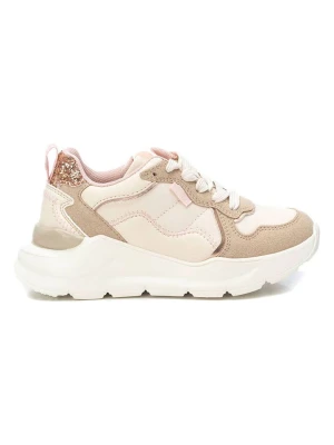 XTI Kids Sneakersy w kolorze beżowo-kremowo-jasnoróżowym rozmiar: 35