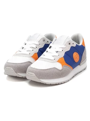 XTI Kids Sneakersy w kolorze szaro-niebiesko-pomarańczowym rozmiar: 33