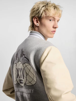 XXVTH Anniversary bomber oversize męski szary PROSTO.