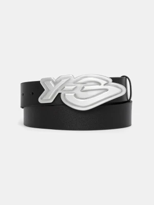 Y-3 B LOGO BELT pasek skórzany męski