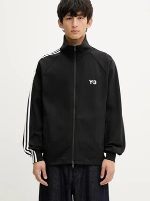 Y-3 bluza 3S Tracktop męska kolor czarny z aplikacją JF0668
