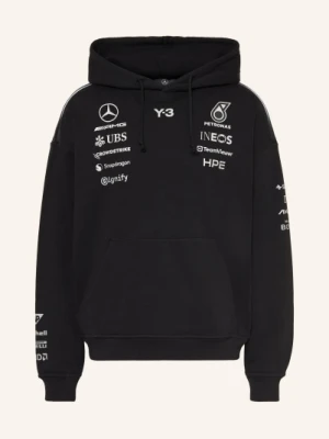 Y-3 Bluza Z Kapturem Mercedes - Amg Petronas Formula One Team schwarz