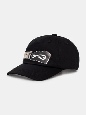 Y-3 czapka z daszkiem bawełniana MERCH CAP