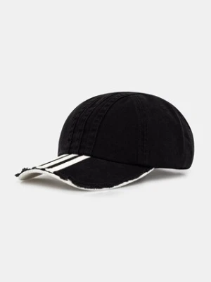 Y-3 czapka z daszkiem jeansowa STRIPES CAP