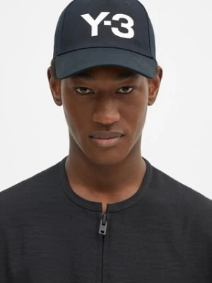 Y-3 czapka z daszkiem Stripes Double Brim Cap