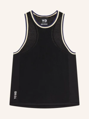 Y-3 Dzianinowy Top Wb y3 schwarz CZARNY