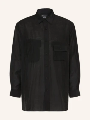 Y-3 Koszula Comfort Fit schwarz