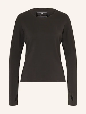 Y-3 Koszulka Do Biegania schwarz