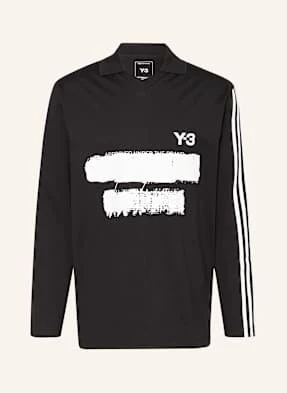 Y-3 Koszulka Polo Z Dżerseju Gfx schwarz