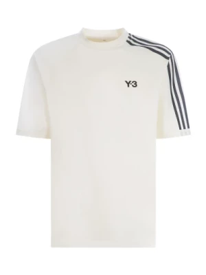 Y-3, Koszulka z krótkim rękawem White, male,