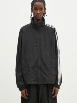 Y-3 kurtka 3-Stripes Nylon Jacket kolor czarny przejściowa JD5999