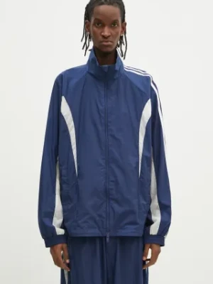 Y-3 kurtka 3-Stripes Nylon Shell Jacket kolor granatowy przejściowa oversize JM7788